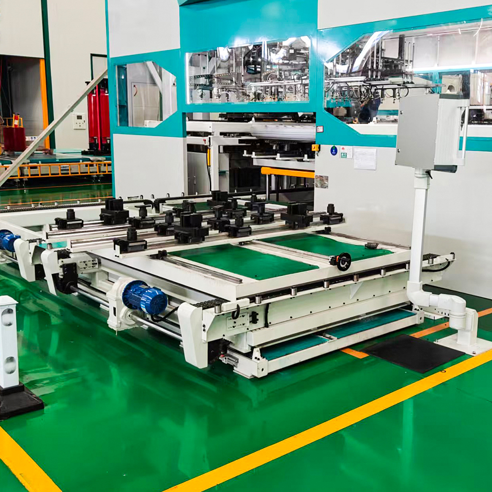 Ligne de production d'empilage de noyaux de transformateur hors ligne LXD-420-1