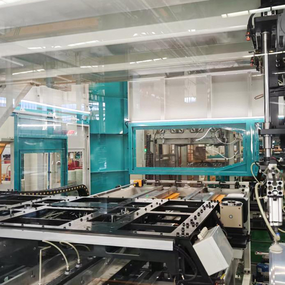 Ligne de production d'empilage de noyaux de transformateur hors ligne LXD-420-1