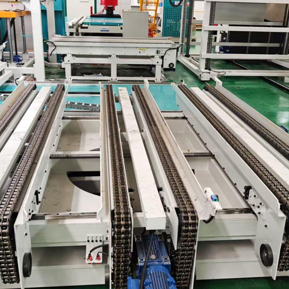 Ligne de production d'empilage de noyaux de transformateur hors ligne LXD-420-1
