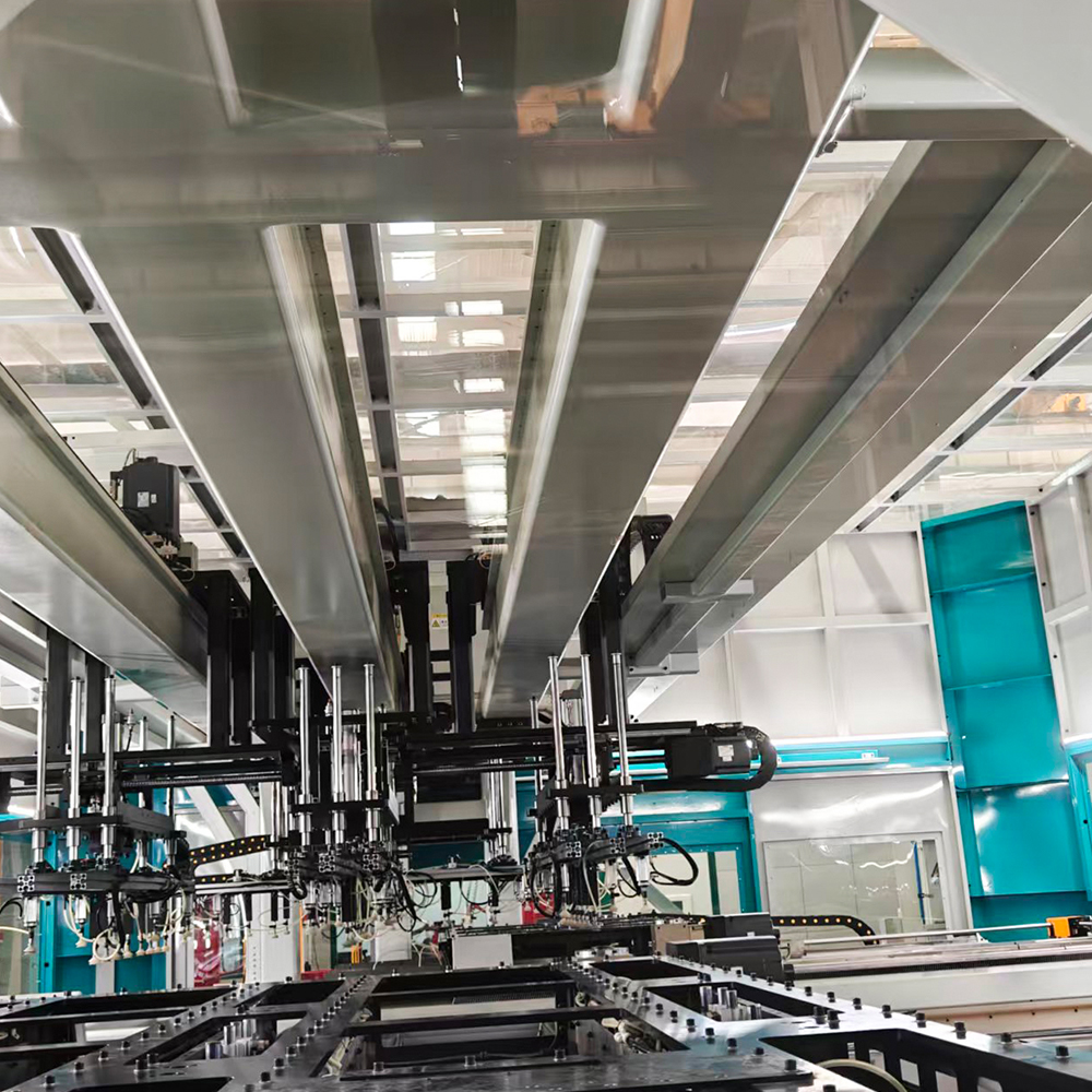 Ligne de production automatique d'empilage de noyaux de transformateur en ligne ZXD-440