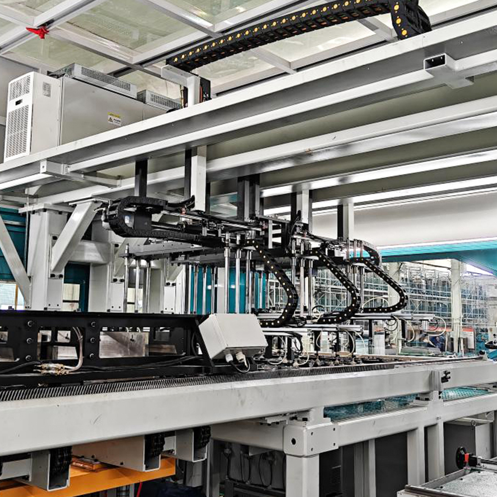 Ligne de production automatique d'empilage de noyaux de transformateur en ligne ZXD-440