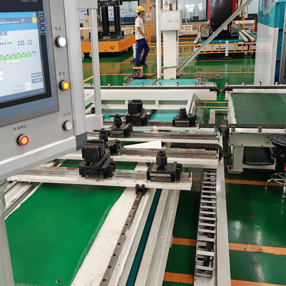 Ligne de production automatique d'empilage de noyaux de transformateur en ligne ZXD-440